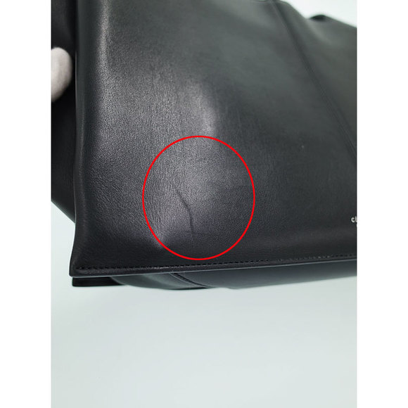 Celine Trifold Medium Tote Bag Black - Picture 6 of 9